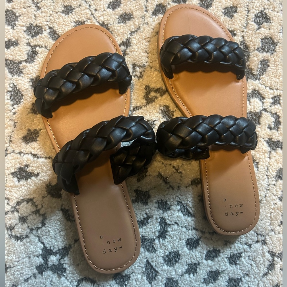 A New Day Braided Slip-On Sandals